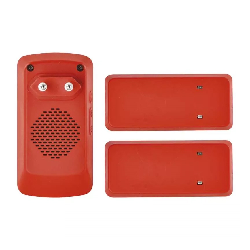 SADA Bezdrátový zvonek do zásuvky + 2x tlačítko 230V IP44